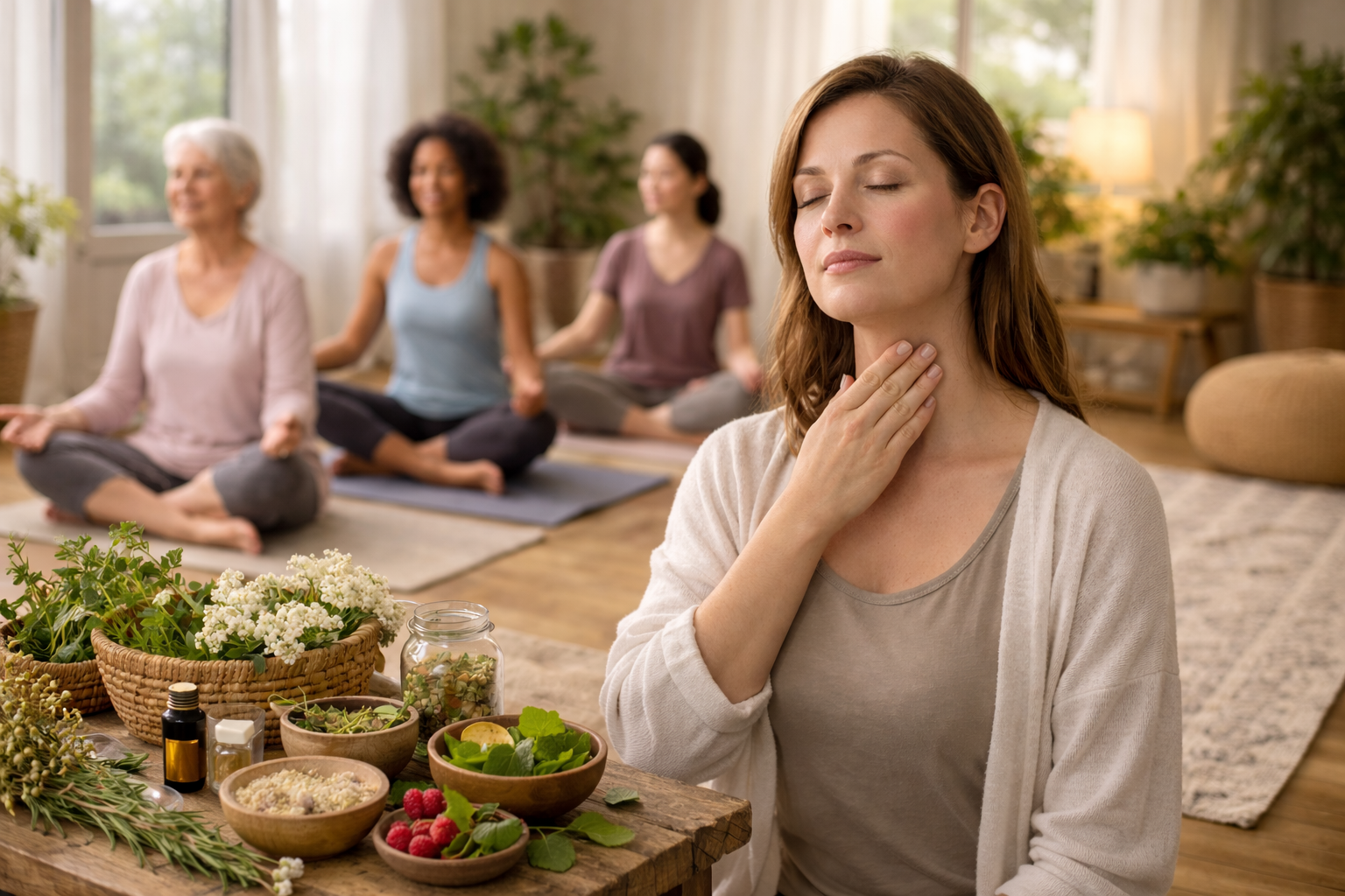 A pajzsmirigy működése, hormonális egyensúly és a természetes megoldások: fitoterápia a női egészségért