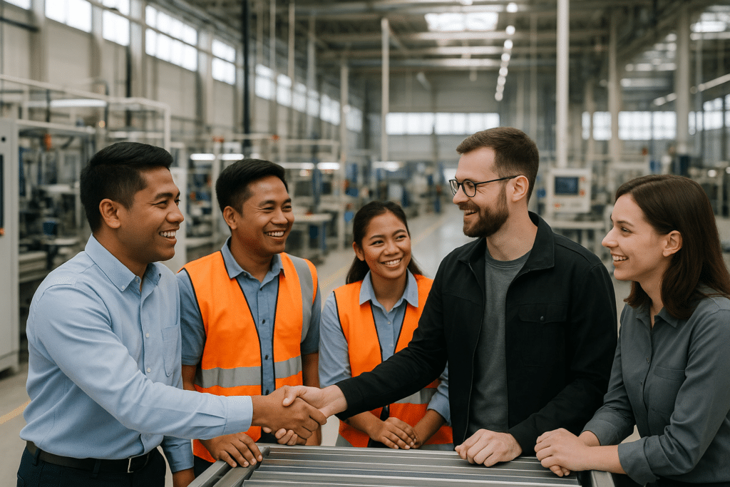 Fülöp-szigeteki munkaerő behozatala magyar és filippínó munkatársak együttműködésével gyárban
