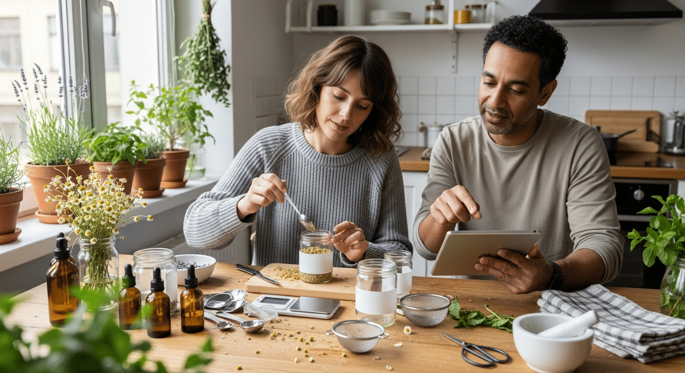 Gyógynövények otthoni alkalmazása: Hogyan sajátítható el a fitoterápia tudománya biztonságosan