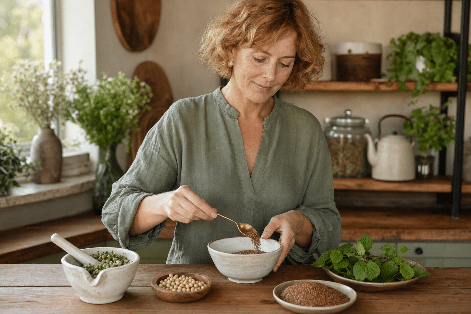 Fitohormonok szerepe a női hormonháztartás természetes egyensúlyában